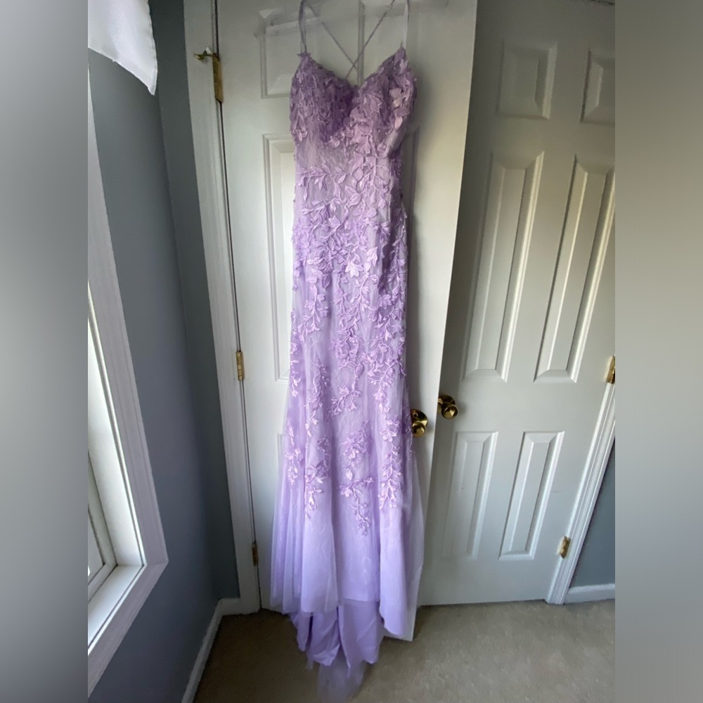 Amarra Lilac Prom Dress Size 2